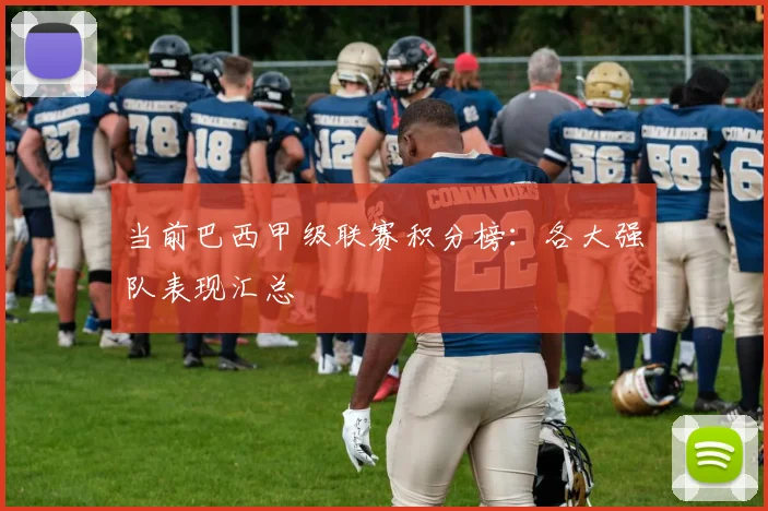 当前巴西甲级联赛积分榜：各大强队表现汇总